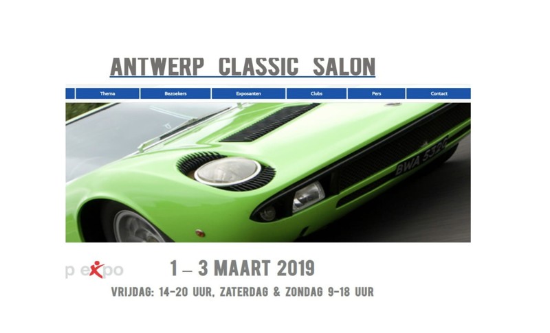 Antwerp Classic Salon - Agenda