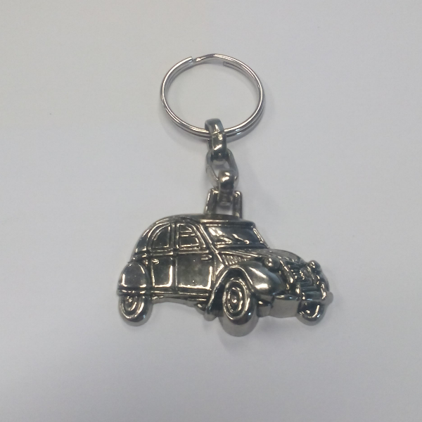 Porte-Clé 2cv Grise