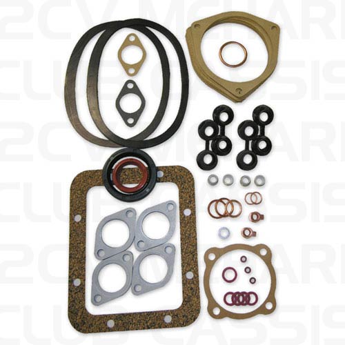 Complete gasketset engine 2CV 1963-1969 (AZ, AZL, AZU)