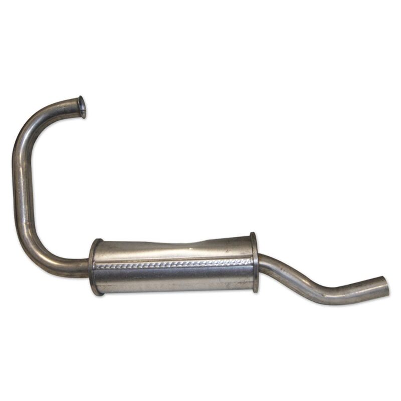 Front silencer (12/63 -> 07/72) 2CV/DYANE