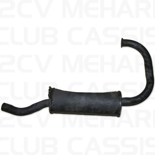 Front silencer (01/50 -> 02/63) 2CV/DYANE