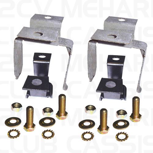 Mounting set back silencer MEHARI