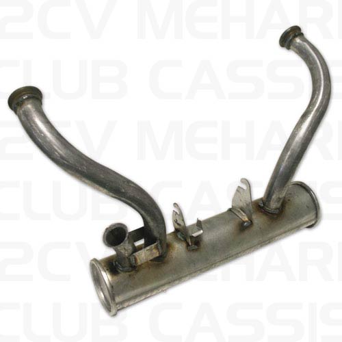 Front silencer 602cc 2CV/AMI/DYANE/MEHARI