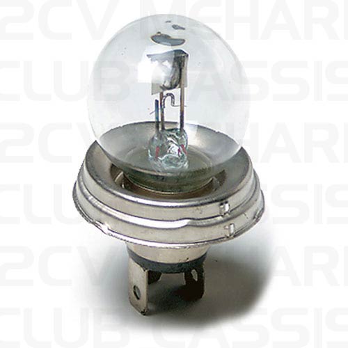 Bilux Gl&uuml;hbirne Scheinwerfer 6V 40 / 45W wei&szlig; 2CV / AMI / DYANE / MEHARI