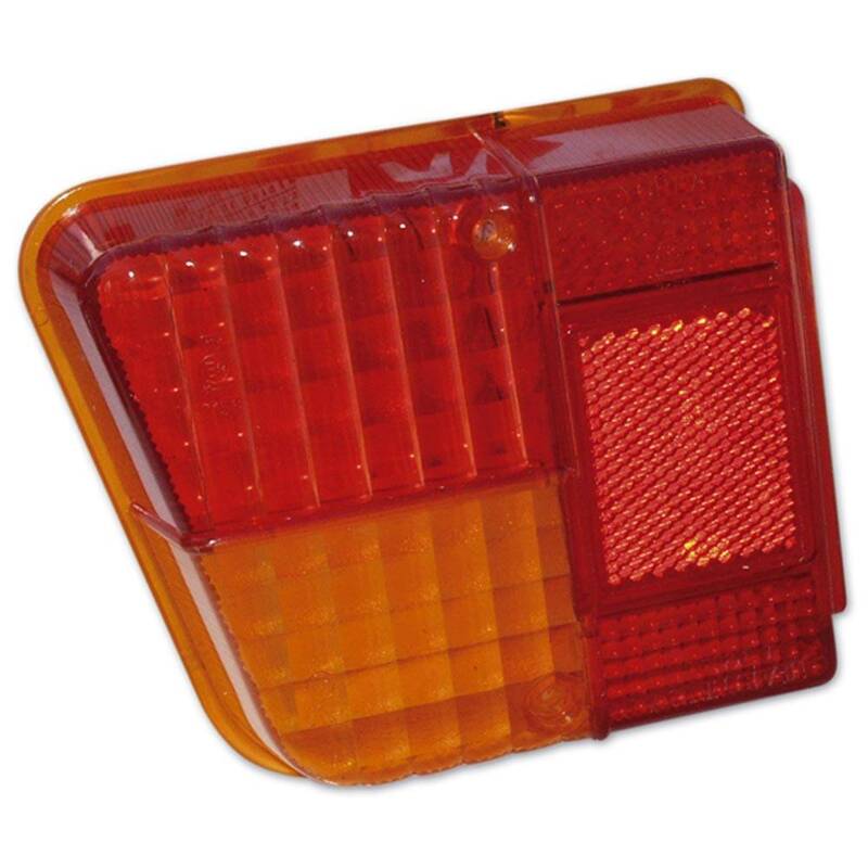 Glass right rear light 2CV