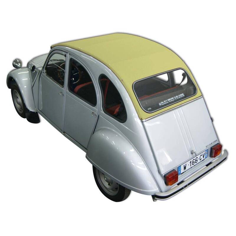 Capote ouv. int. jaune rialto 2CV