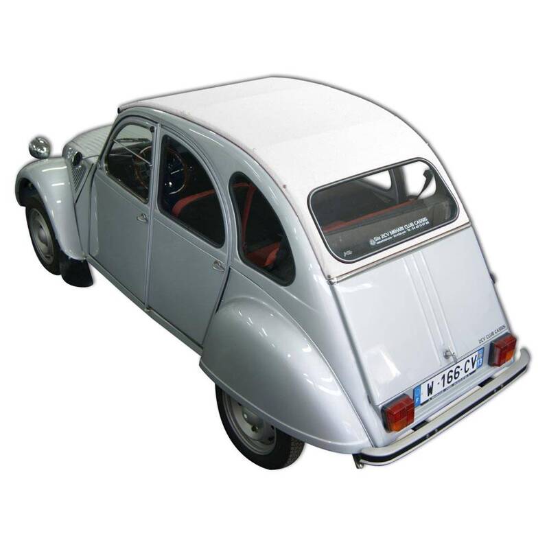 Capote ouv. int. blanc 2CV