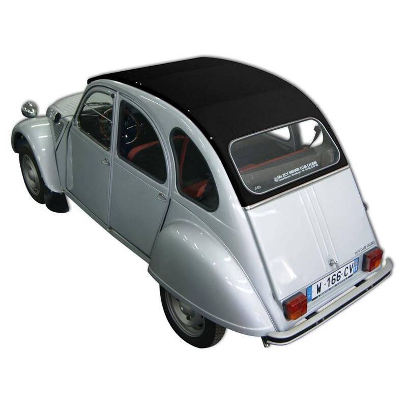 Dach Außenverschluss schwarz 2CV