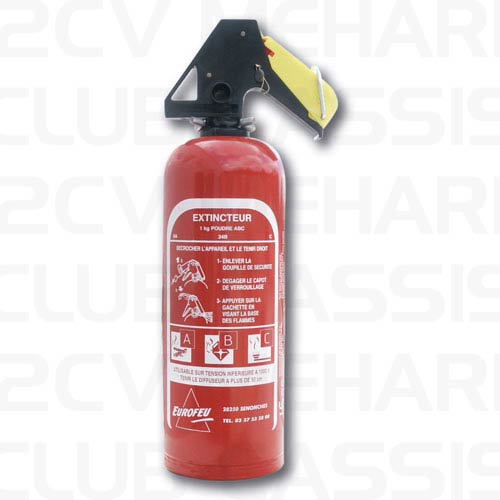 Fire extinguisher 2CV/AMI/DYANE/MEHARI