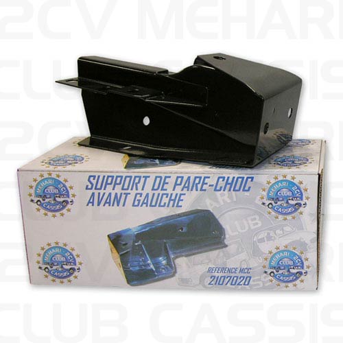 Support gauche pare choc avant MCC 2CV