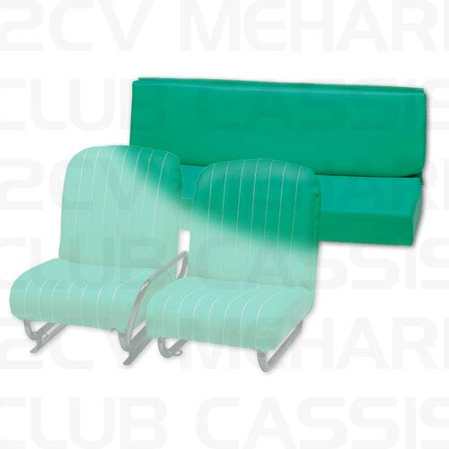 Rear seat green lagoon (complete) MEHARI