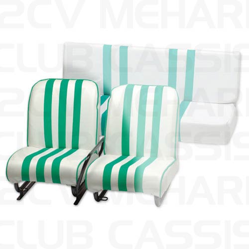 Front right seat white/green MEHARI