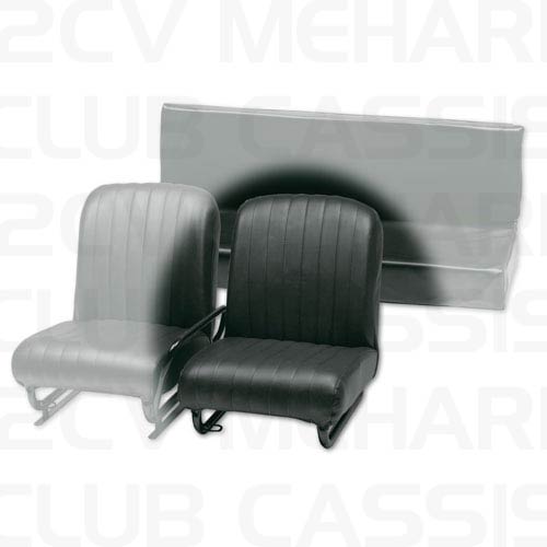 Front left seat black MEHARI