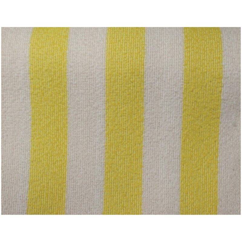 Cover sponge front seat white/yellow MEHARI