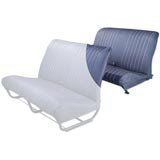 Seatcover rear with sides jeans 2CV/DYANE