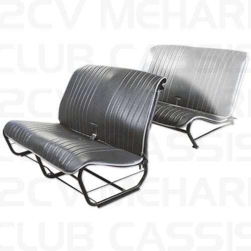 Seatcover bench front without sides gray antracit 2CV
