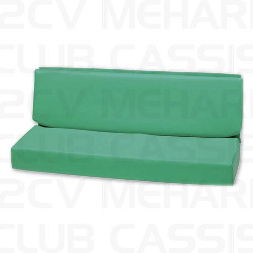 Cover rear seat green MEHARI