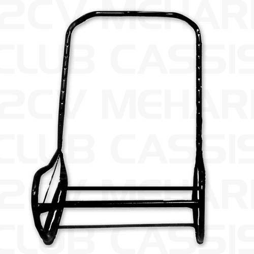 Frame front left seat with round corner with sides 2CV/DYANE