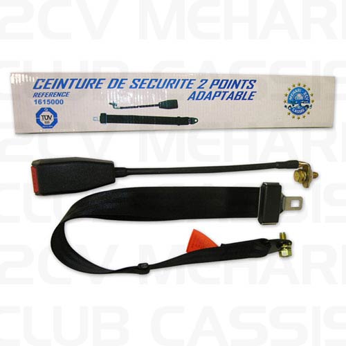 Safety belt front 2 points MEHARI