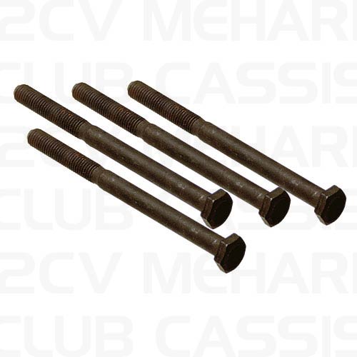 Screw rear axle (x4) 2CV/AMI/DYANE/MEHARI