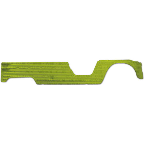 Panneau lateral droit avec aileron anti UV vert tibesti MEHARI