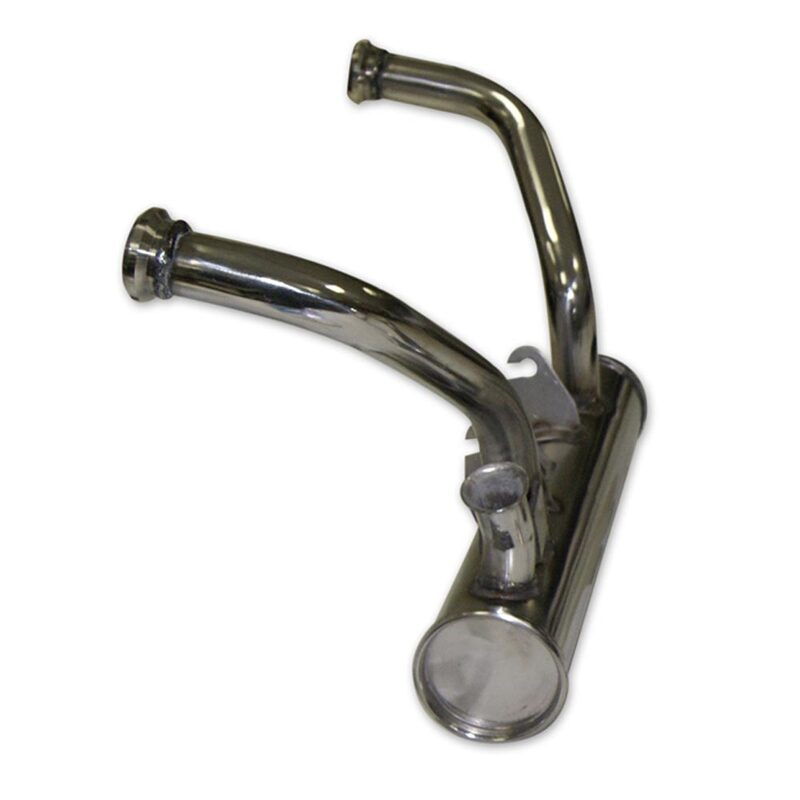 Front silencer 435cc inox 2CV/AMI/DYANE/MEHARI