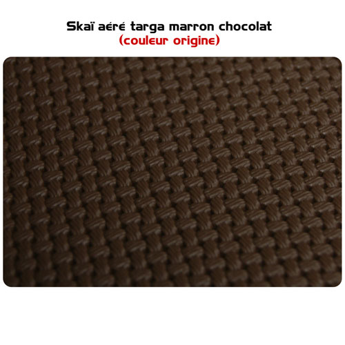 Seatcover rear without sides skaï chocolat 2CV