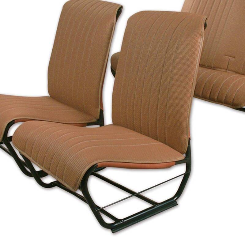 Seatcover front without sides aere chocolat 2CV