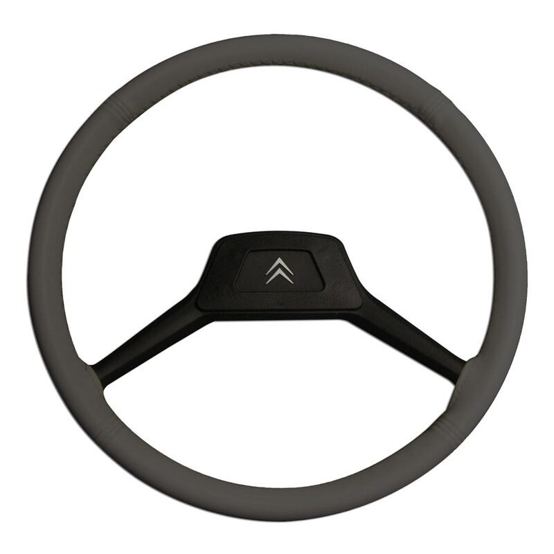 Steering cover big model (43 cm) grey 2CV/AMI/DYANE/MEHARI