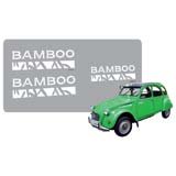 Sticker 2CV BAMBOO