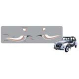 Sticker 2CV CHIC