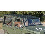 Dakzeil camouflage met dakstang