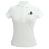 Polo 2CV coeur blanc femme taille S