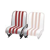 Front right seat white/red MEHARI