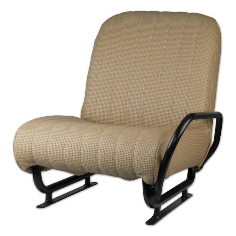 Front right seat brown skaï aere (complete) MEHARI