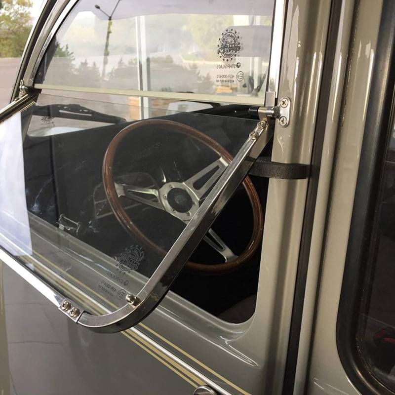 Entrebailleur glace mobile caoutchout 2CV