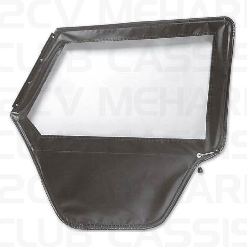 Window left door iron windowframe black MEHARI