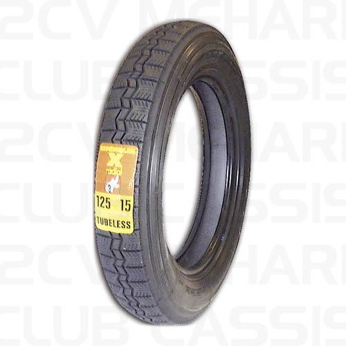 Tire Michelin 125R15 2CV/AMI/DYANE/MEHARI