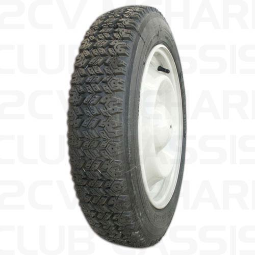 Wheel complete WINTER RETREAD 135R15 2CV/AMI/DYANE/MEHARI