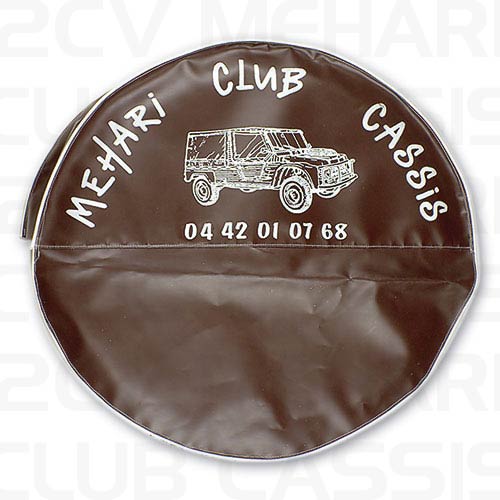 Spare wheel cover brown MEHARI