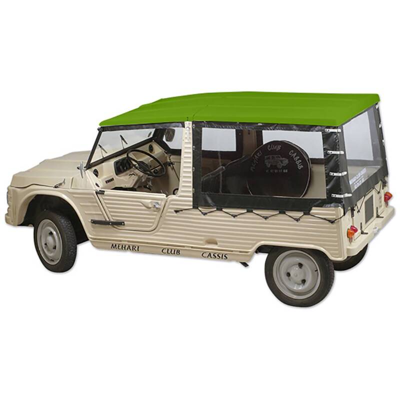 MEHARI RIGID roof complete front + rear green