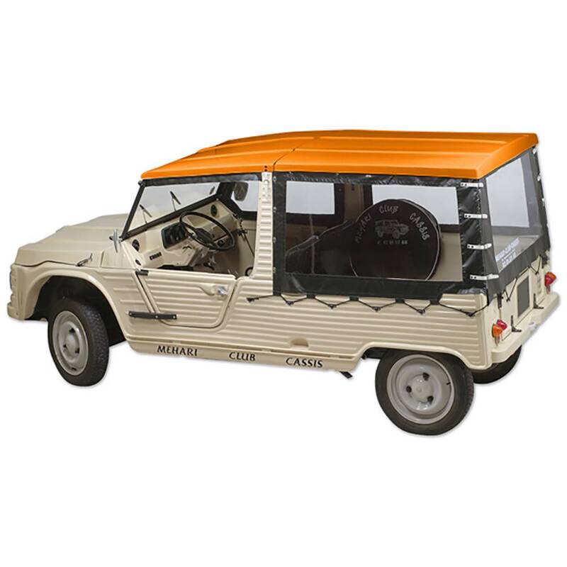 MEHARI RIGID roof complete front + rear orange