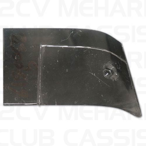 Reinforcement plate inner right rear wing 2CV