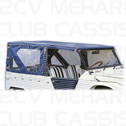 Cover rear right blue marine MEHARI AZUR