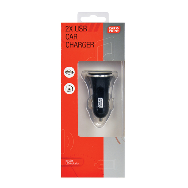 Car charger USB 12V / 24V Dual