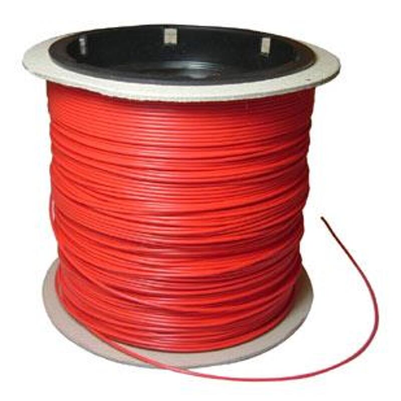 PVC cable 1.5 mm² red (5m)