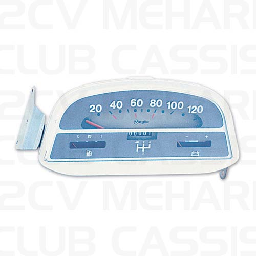 Speedometer KM big model 2CV