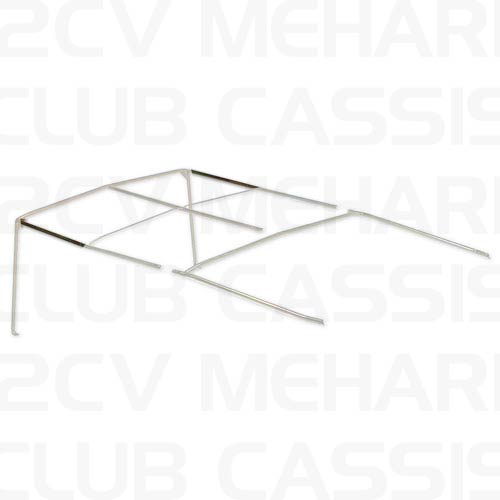 Rear lateral pipe standard roof frame MEHARI