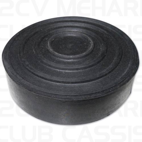 Pedaalrubber rond 2CV/AMI/DYANE/MEHARI