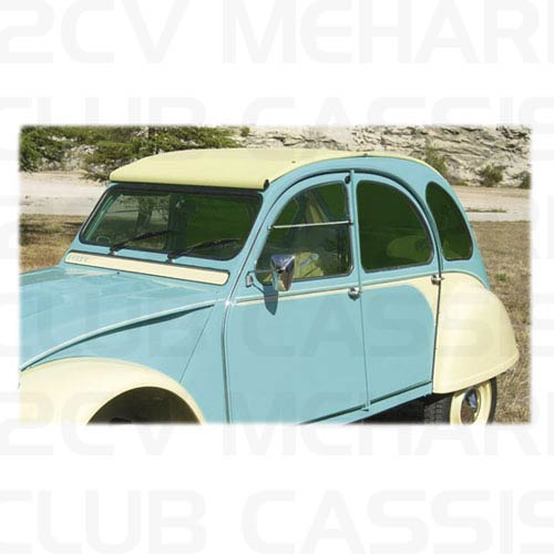 Ensemble glace teintée 2CV